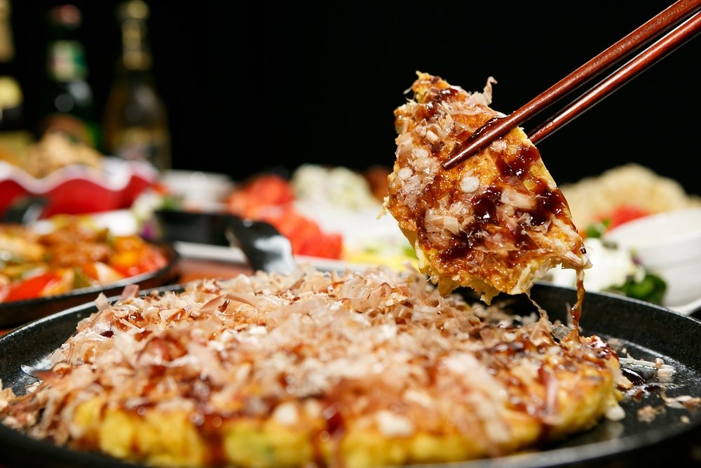 okonomiyaki is japanese style pancake