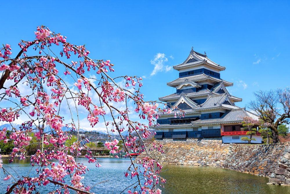 Matsumoto Castle is one of the most complete and beautiful among Japan's original castles