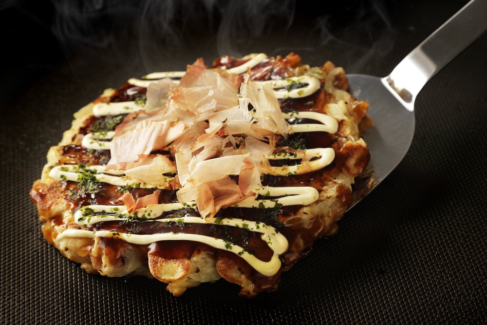 Japanese pancake Okonomiyaki