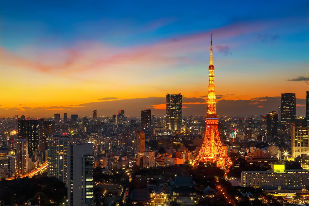 Tokyo Tower Twilight