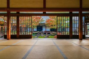 Zen Garden at Kennin-ji Temple in Kyoto, Japan