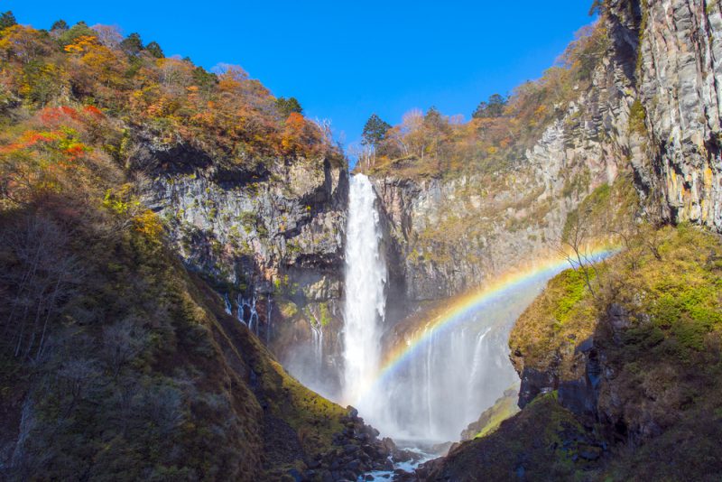 waterfalls in Japan. Kegon Falls at Nikko