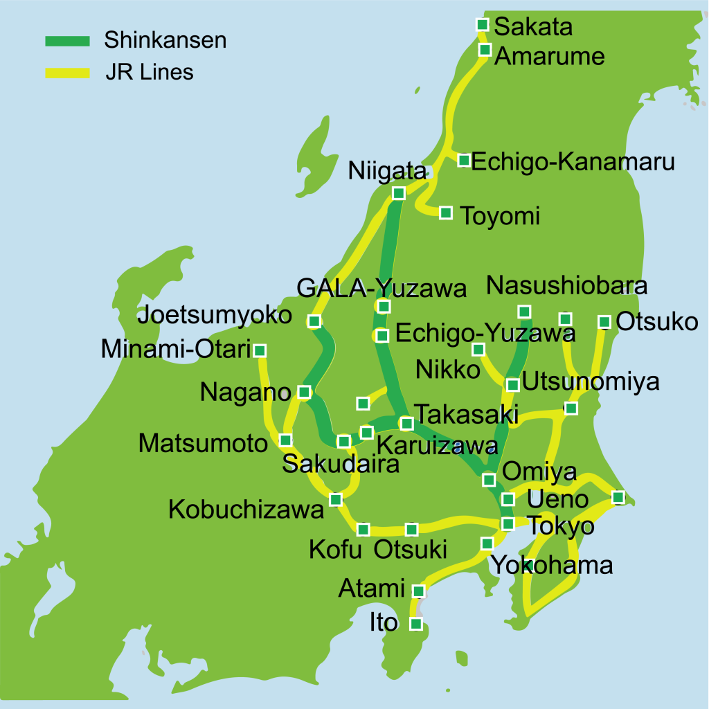 JR-EAST NAGANO-NIIGATA AREA-PASS